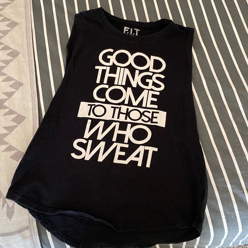Cute workout or lounge top